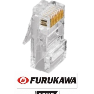 Conector Macho Rj45 Cat.5e – Sohoplus Pacote c/ 50